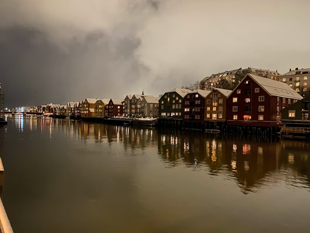 Gamle Bybro in Trondheim, Norway.